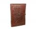 Embossed Green Man  Genuine Leather Journal Diary Handmade Instagram Photo Album Sketch Book Note Book Journal